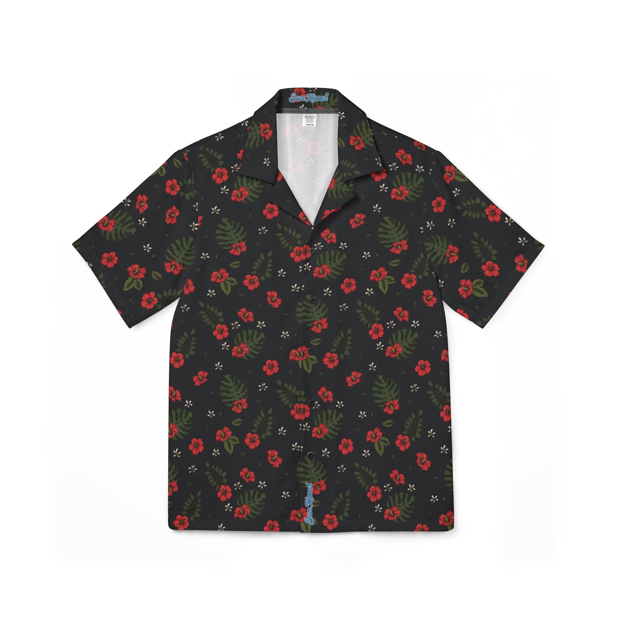 Night Sky Hibiscus Hawaiian Shirt