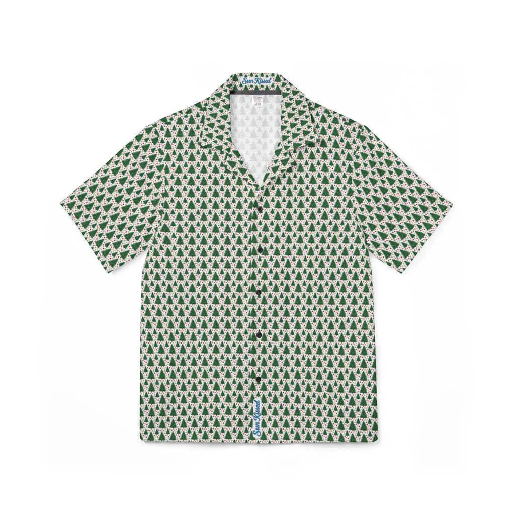 Christmas Trees Adorned Hawaiian Shirt
