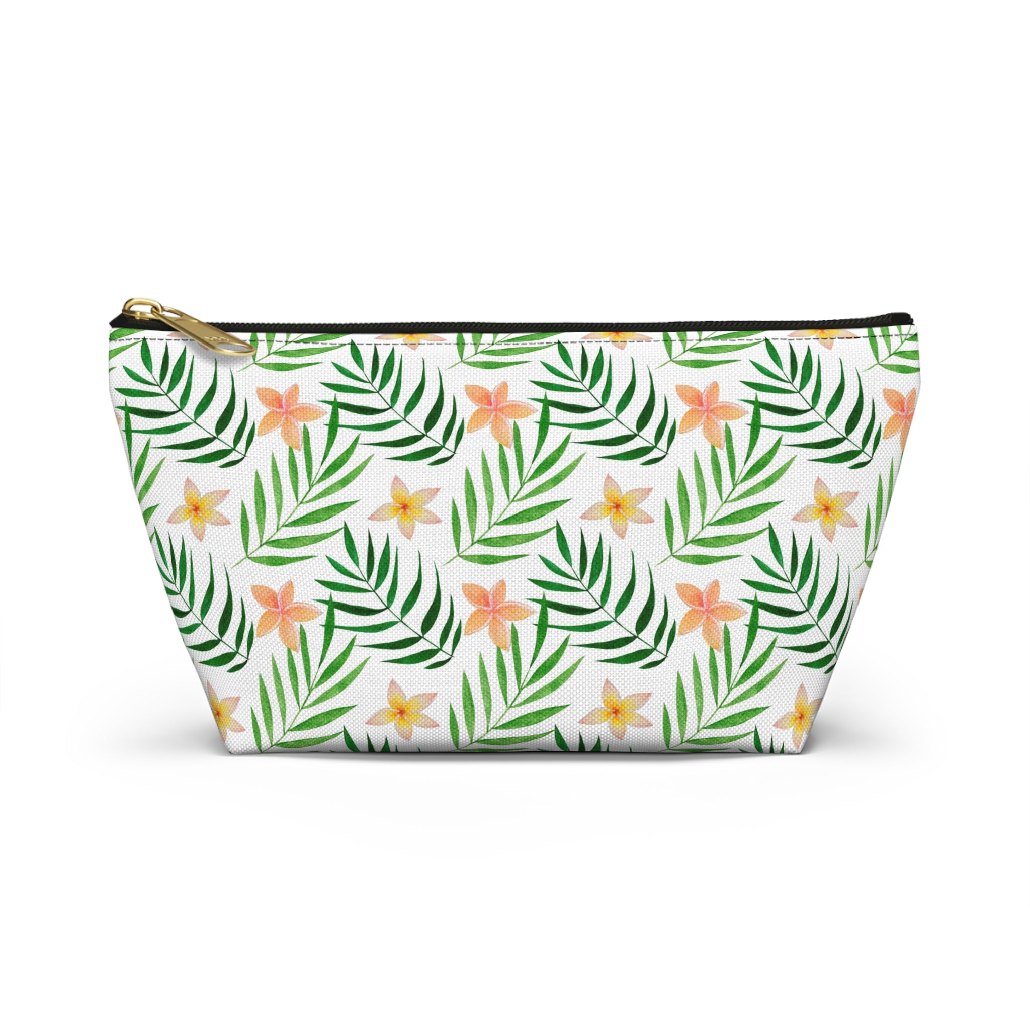 Plumeria Flowers Cosmetic Bag