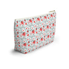Flowering Vines Floral Cosmetic Bag