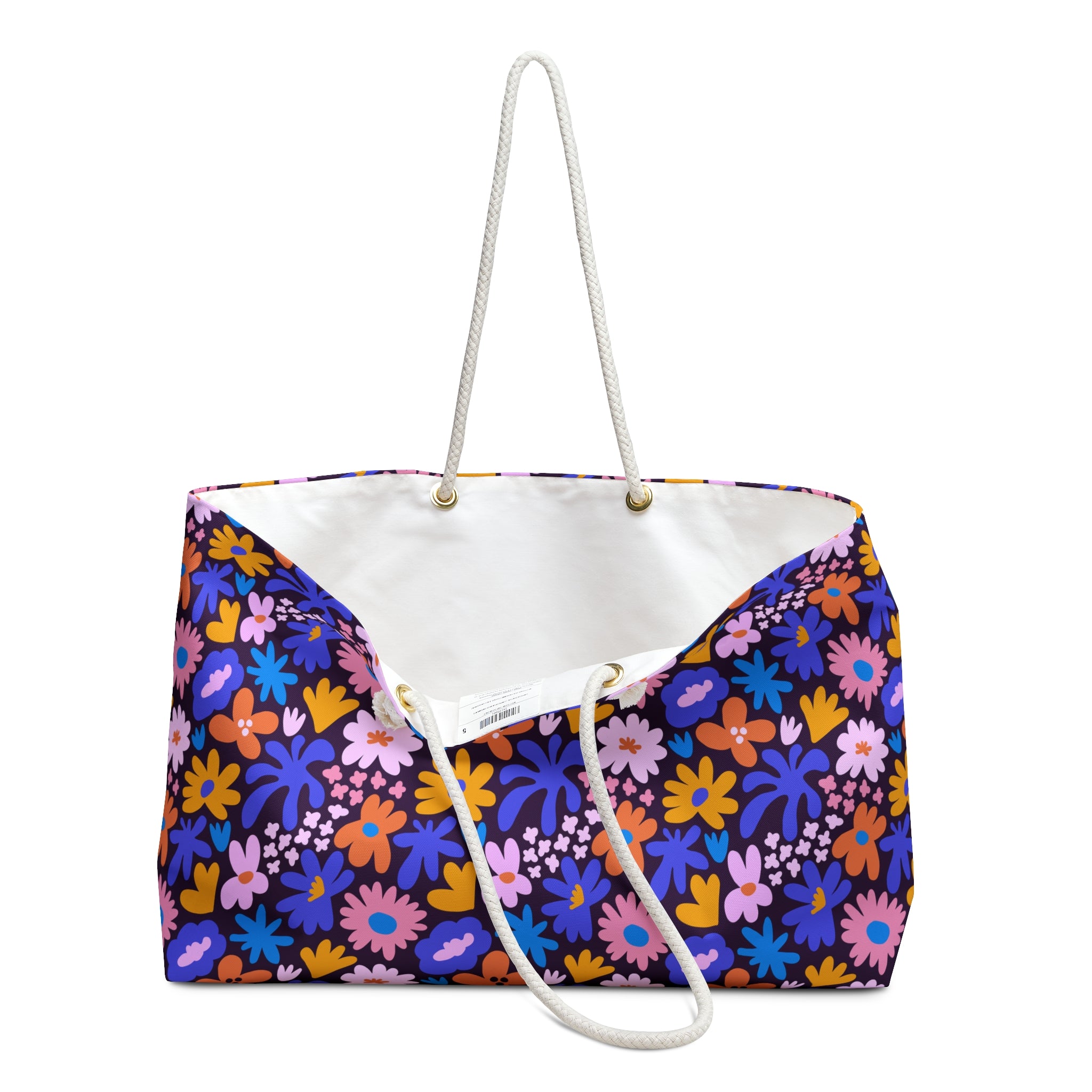 Hand Drawn Meadow Weekender Bag