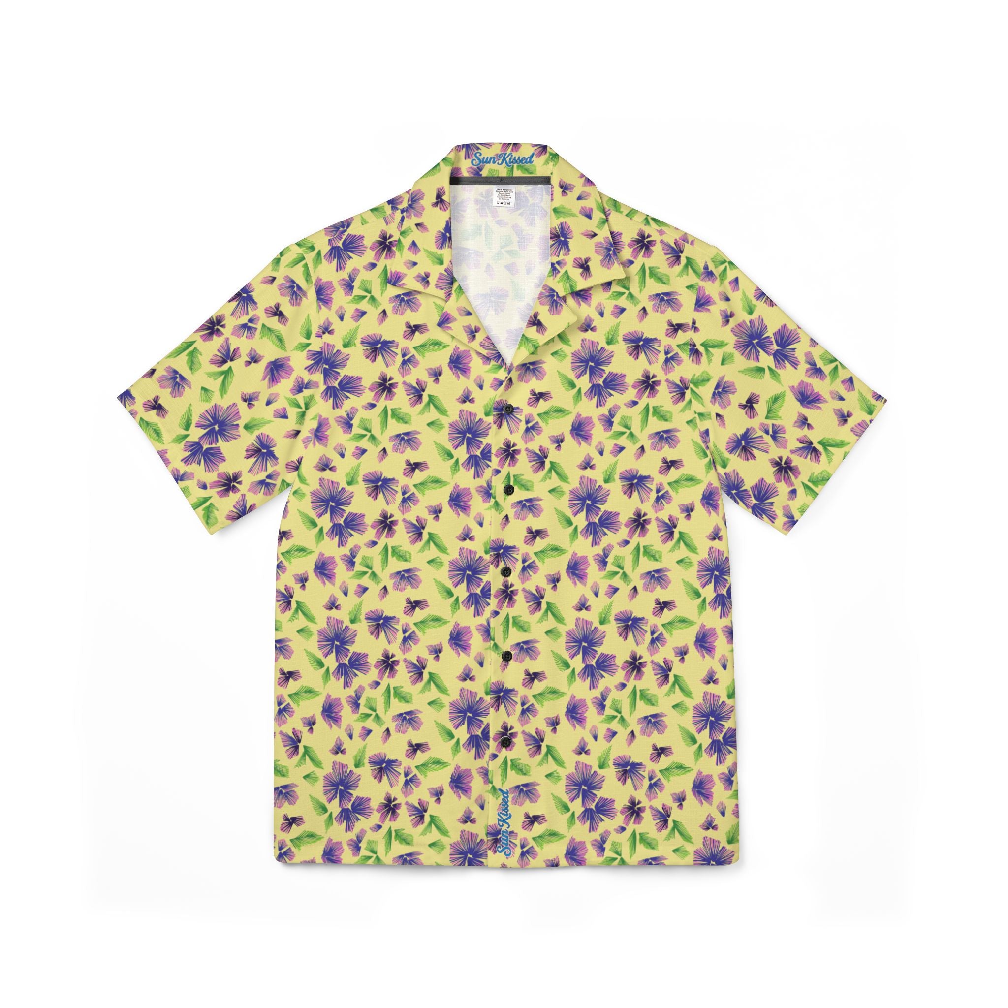 Fanning Purple Flora Hawaiian Shirt