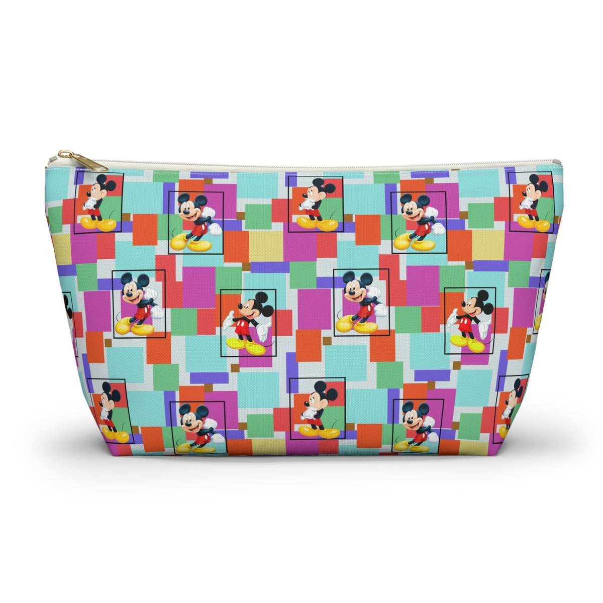 Colorblock Mickey Cosmetic Bag