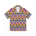 Checkerboard Mickey Hands Hawaiian Shirt