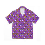 Figment on The Moon Purple Hawaiian Shirt