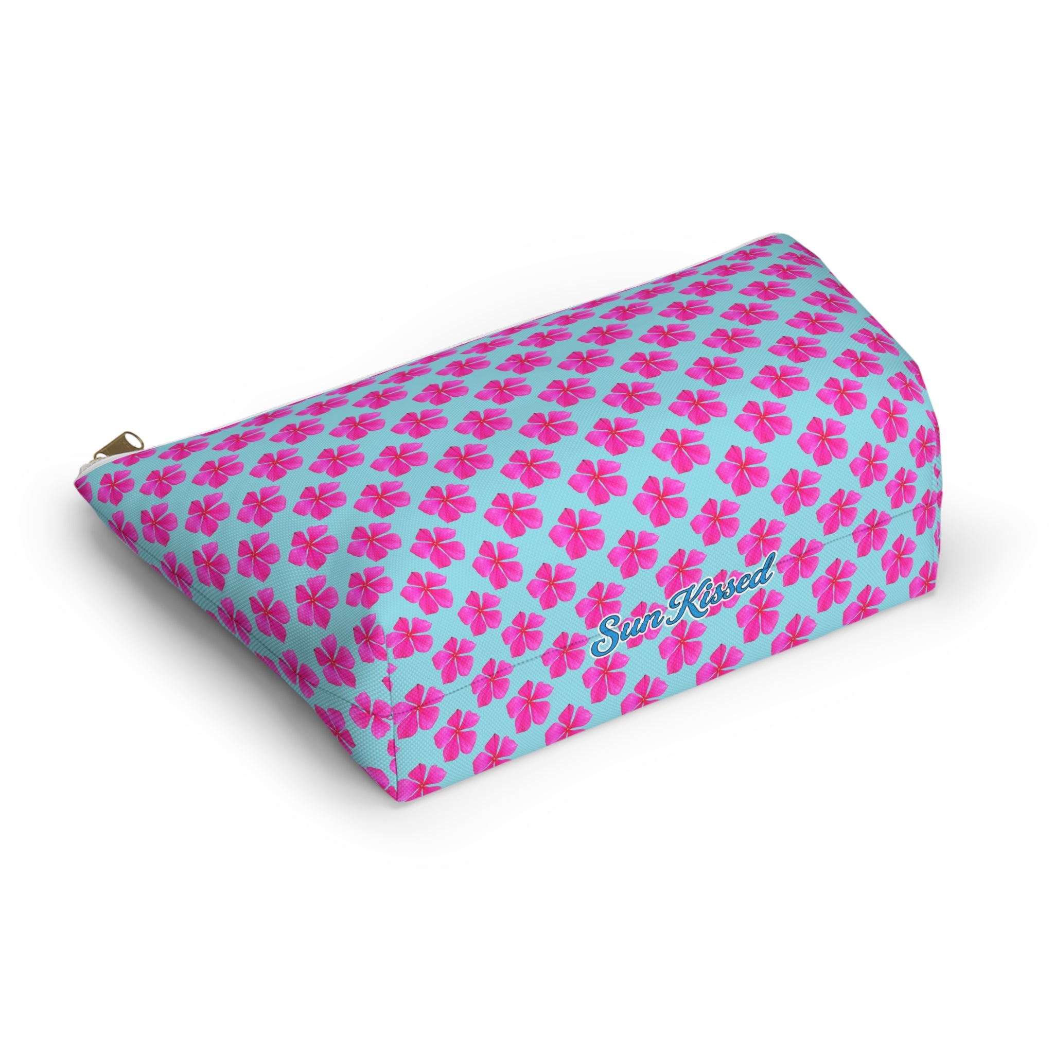 Pink Blooming Sky Cosmetic Bag