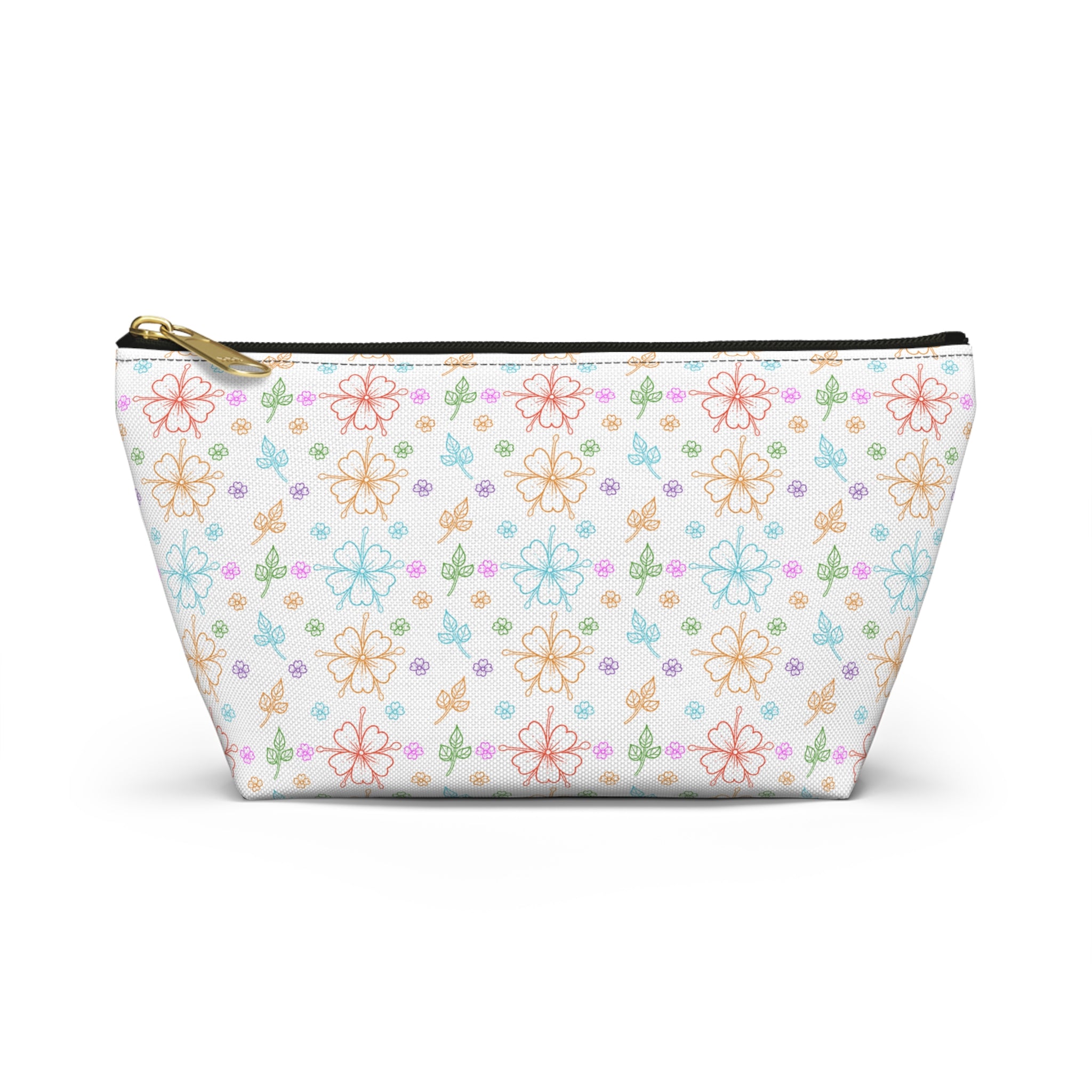 Orchid Outlines Cosmetic Bag