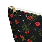 Night Sky Hibiscus Cosmetic Bag