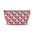 Pink Checkerboard Minnie Cosmetic Bag
