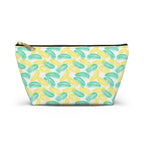 Hurricane Palm Prawns Cosmetic Bag
