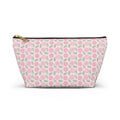 Spring Silhouette Floral Cosmetic Bag