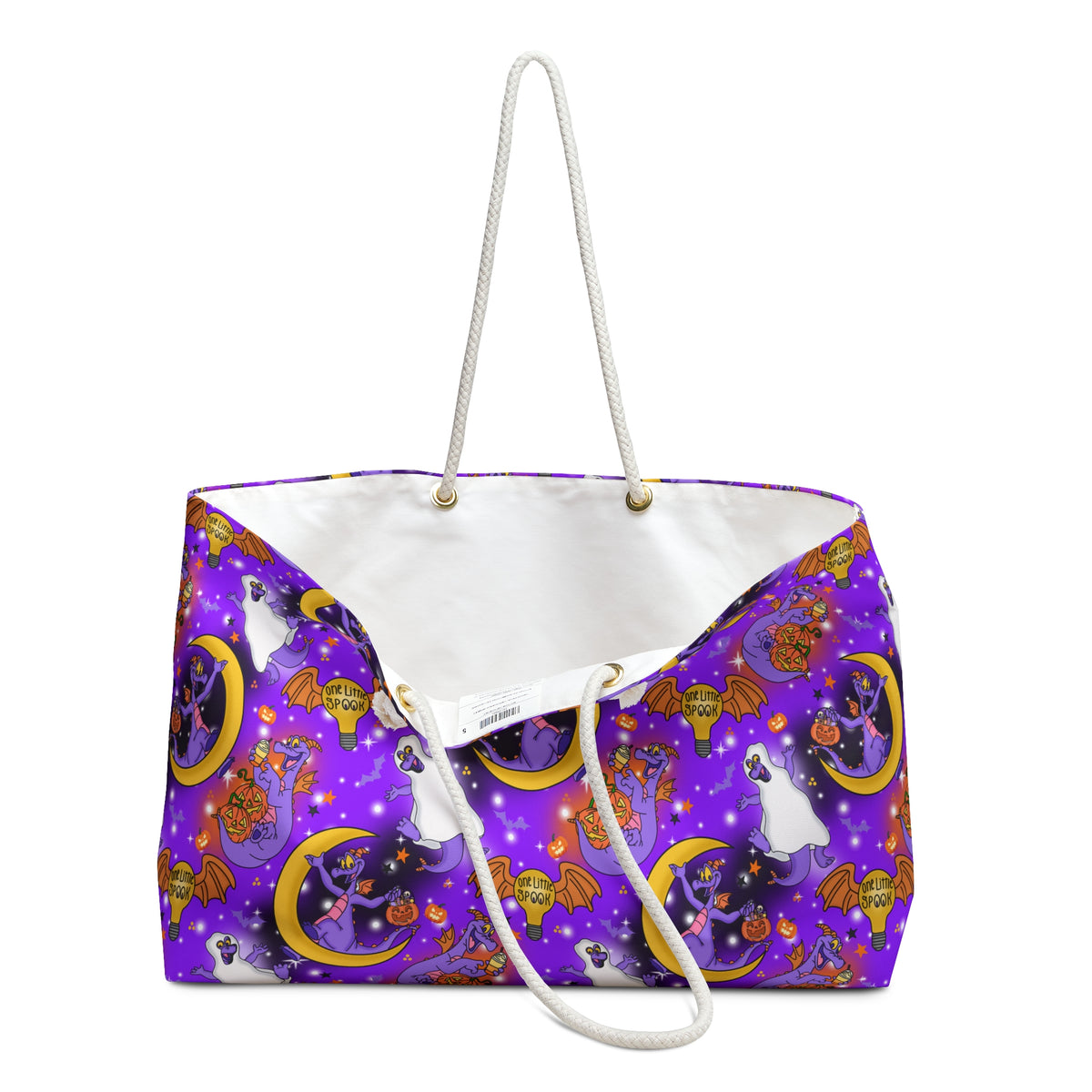Figment on the Moon Purple Weekender Bag