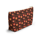 Orange Sunset Botanicals Cosmetic Bag