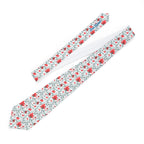 Flowering Vines Floral Mens Necktie