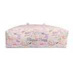 Character Autographs on Pink Weekender Bag