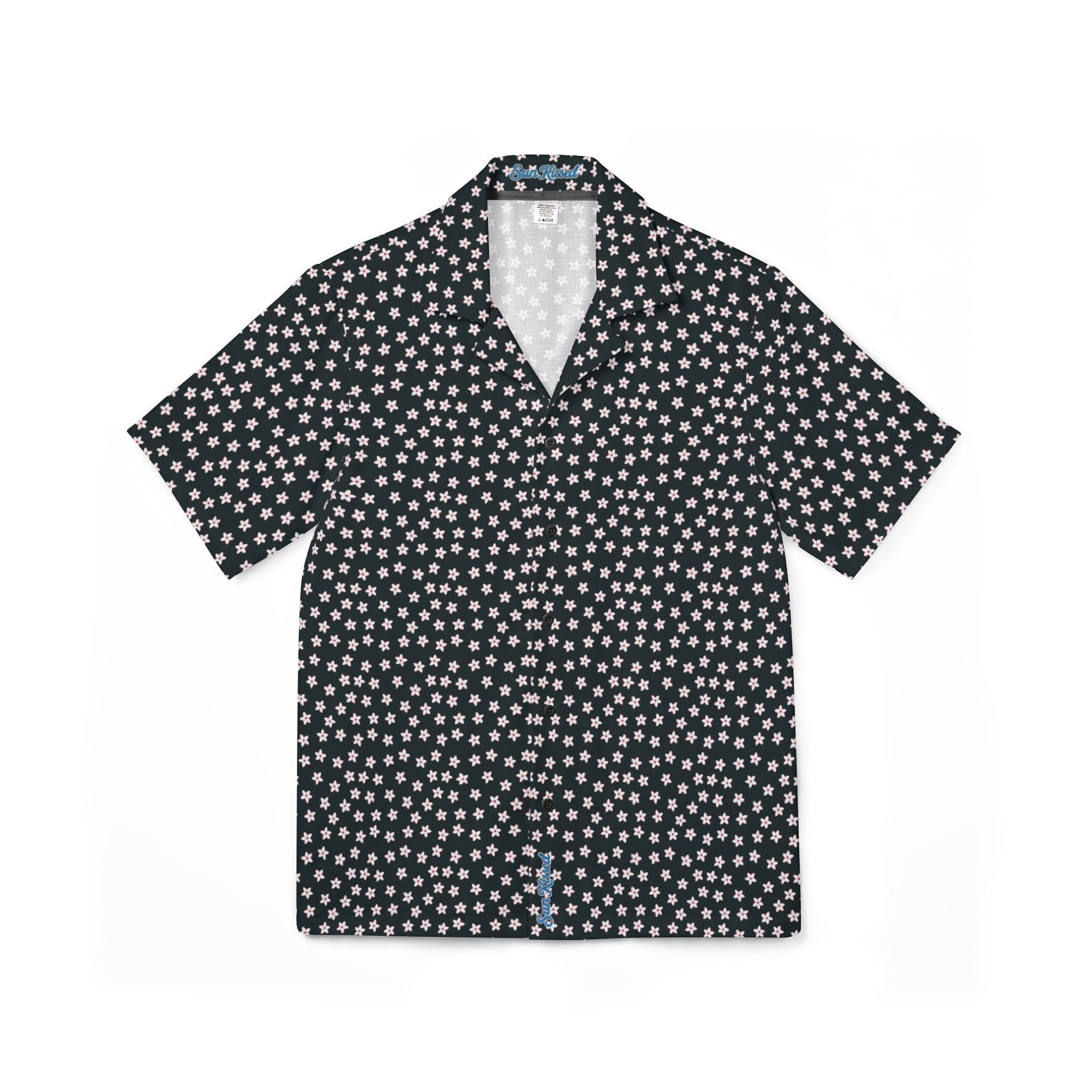 Flowering Daisies Floral Hawaiian Shirt