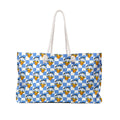 Blue Checkerboard Donald Weekender Bag