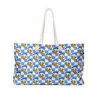 Blue Checkerboard Donald Weekender Bag