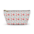 Flowering Vines Floral Cosmetic Bag