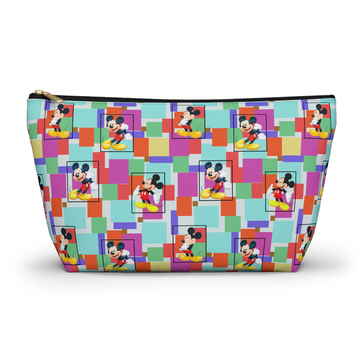 Colorblock Mickey Cosmetic Bag
