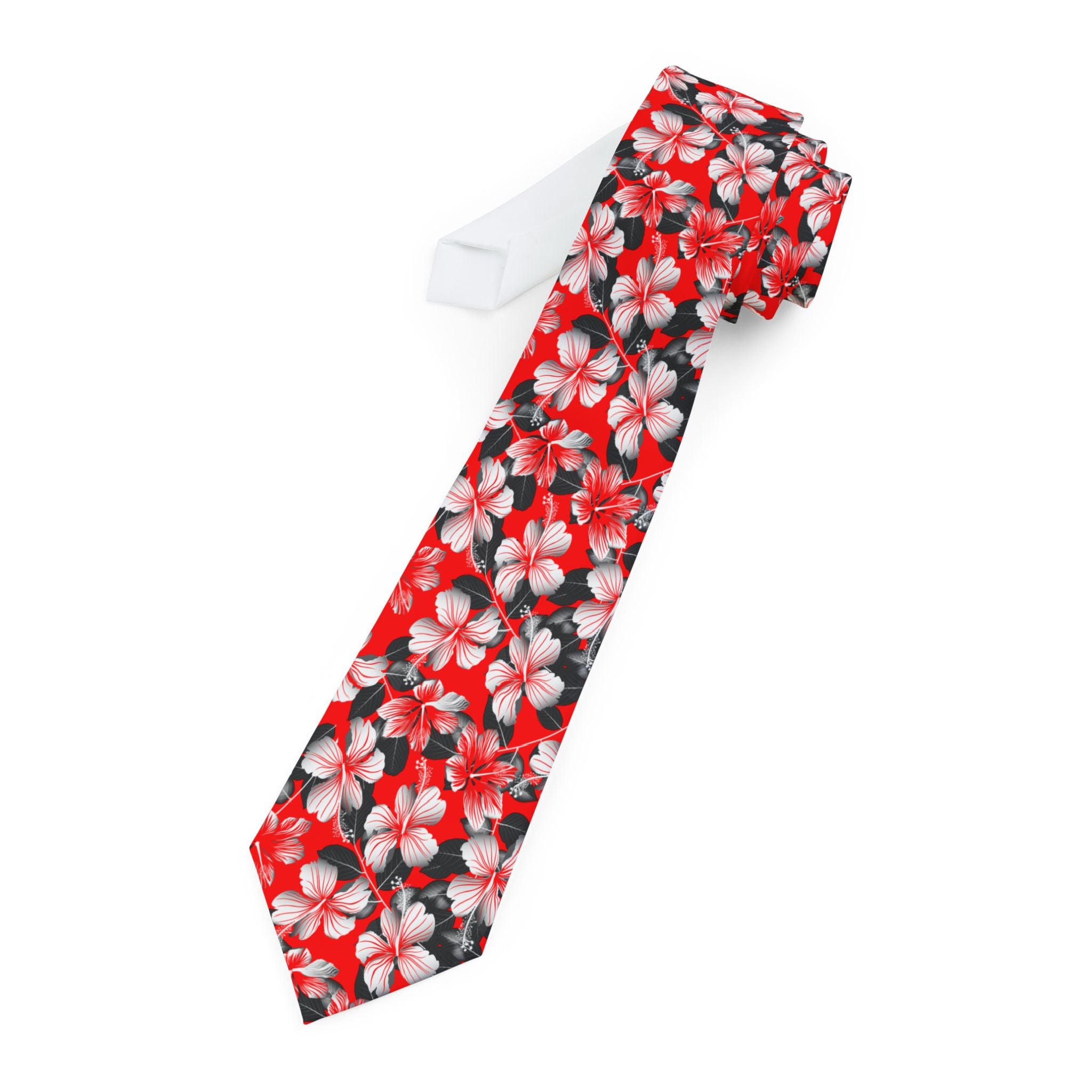 Dragonstone Hibiscus Mens Necktie