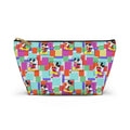 Colorblock Mickey Cosmetic Bag