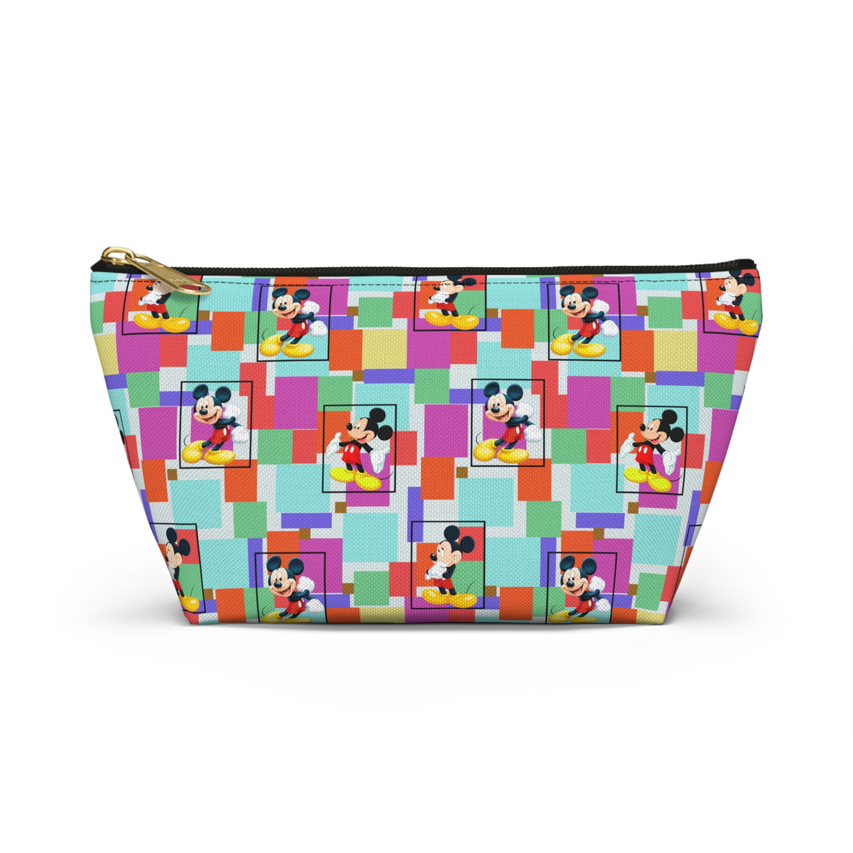 Colorblock Mickey Cosmetic Bag