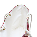 Pink Hibiscus on Red Weekender Bag