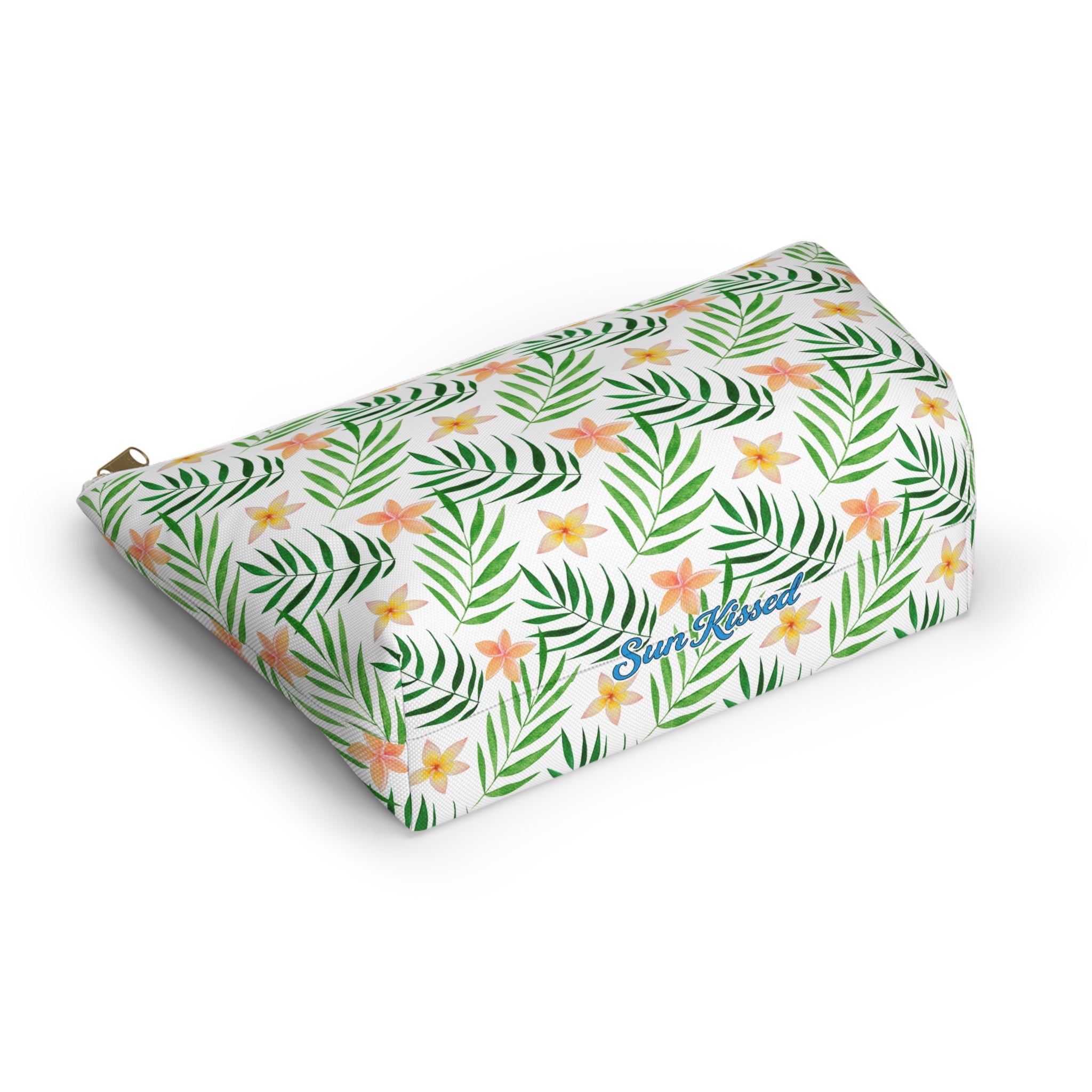 Plumeria Flowers Cosmetic Bag