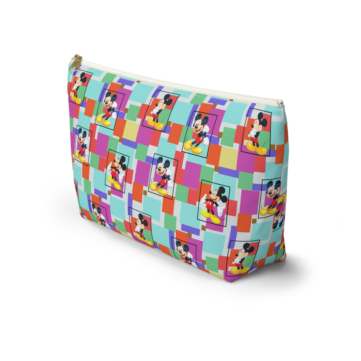 Colorblock Mickey Cosmetic Bag