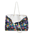 Floral Night Bouquet Weekender Bag