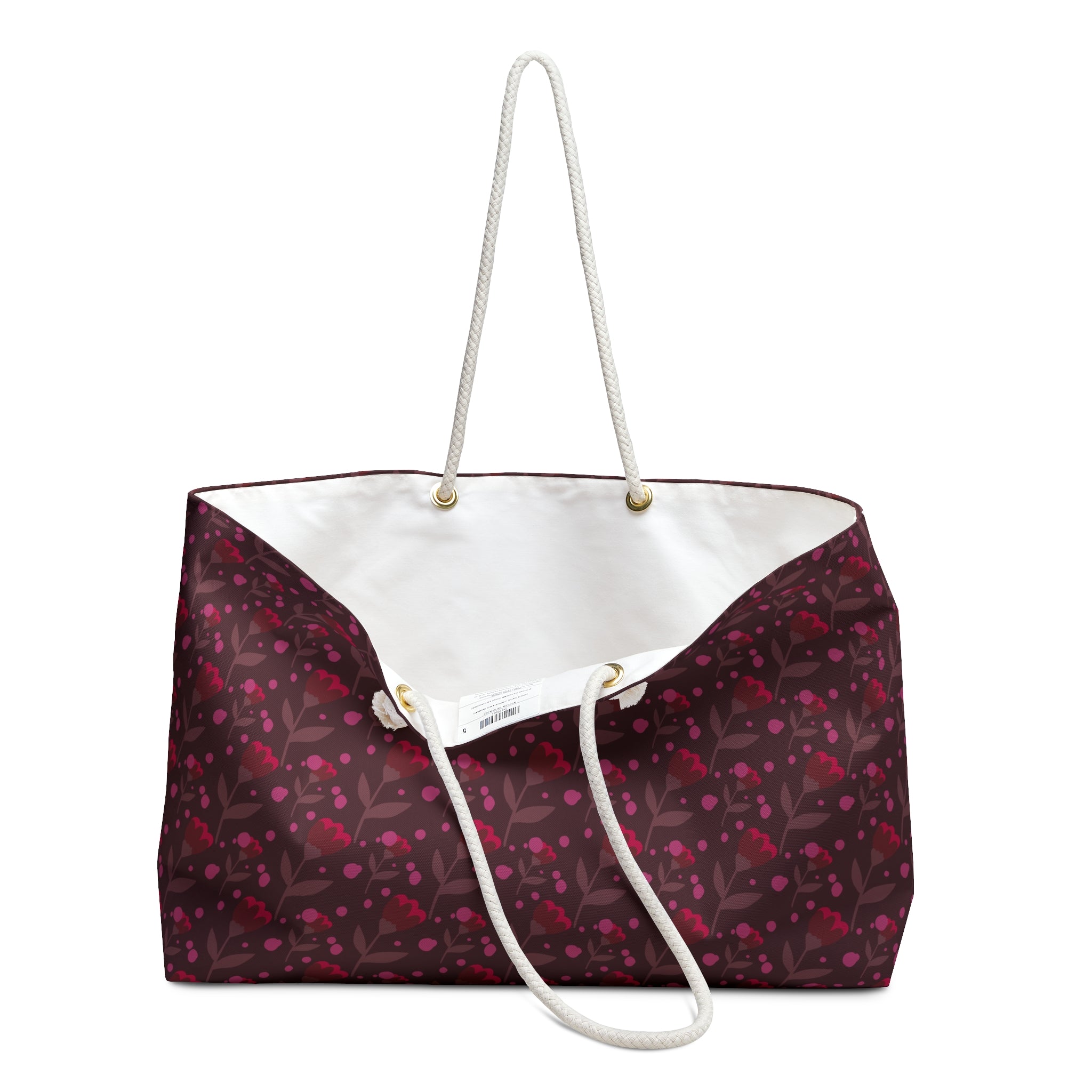 Flying Red Roses Weekender Bag
