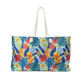 Tropical Beach Flowers Weekender Bag