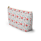 Flowering Vines Floral Cosmetic Bag