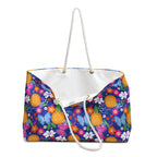 Retro Tropical Butterfly Weekender Bag