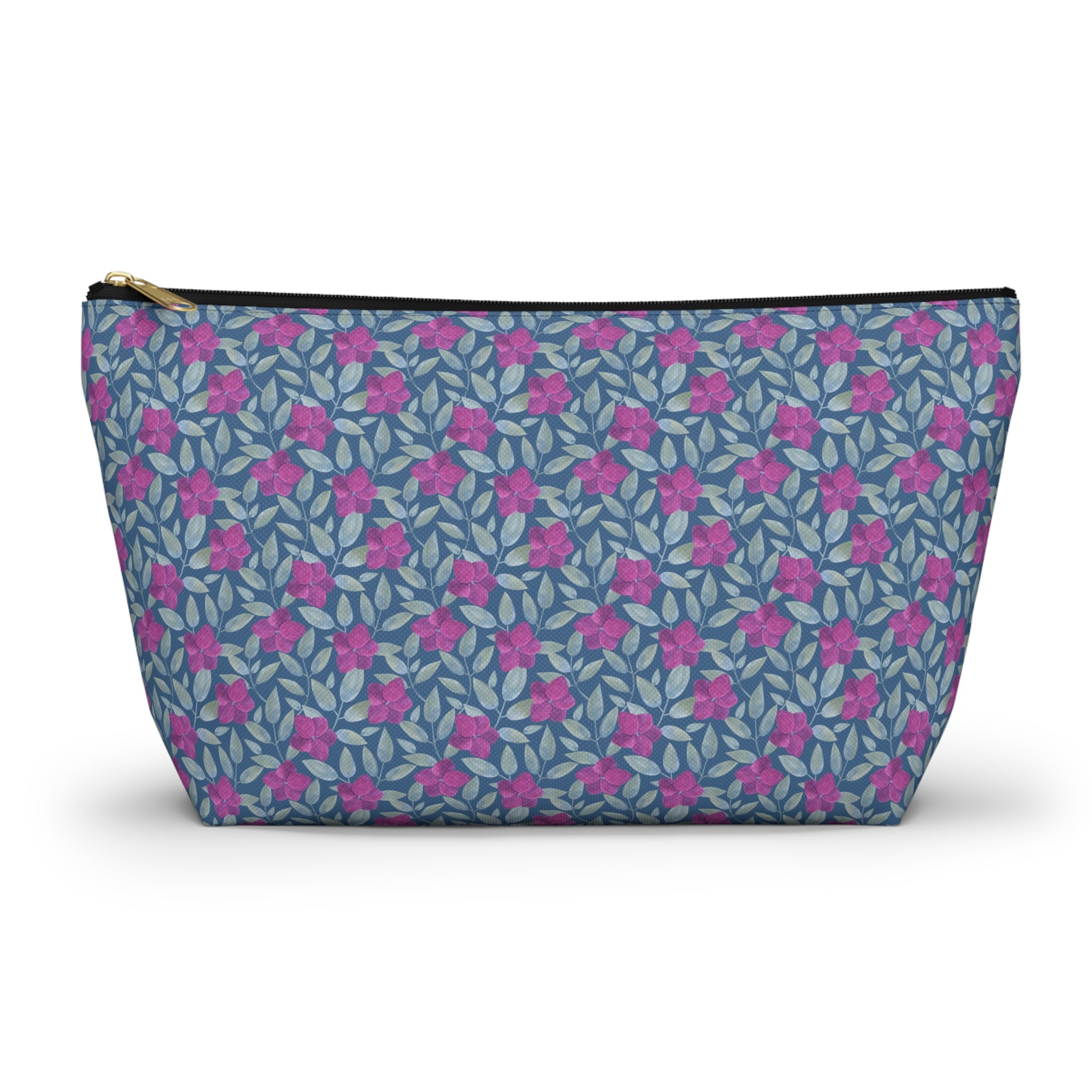 Vining Floral Mosaic Cosmetic Bag