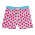 Fuschia Jamaica Flower Swim Trunks