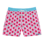 Fuschia Jamaica Flower Swim Trunks