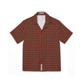 Orange Sunset Botanicals Hawaiian Shirt