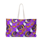 Figment on the Moon Purple Weekender Bag
