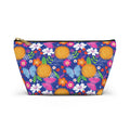 Retro Tropical Butterfly Cosmetic Bag