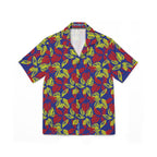 Vibrant Abstract Floral Hawaiian Shirt