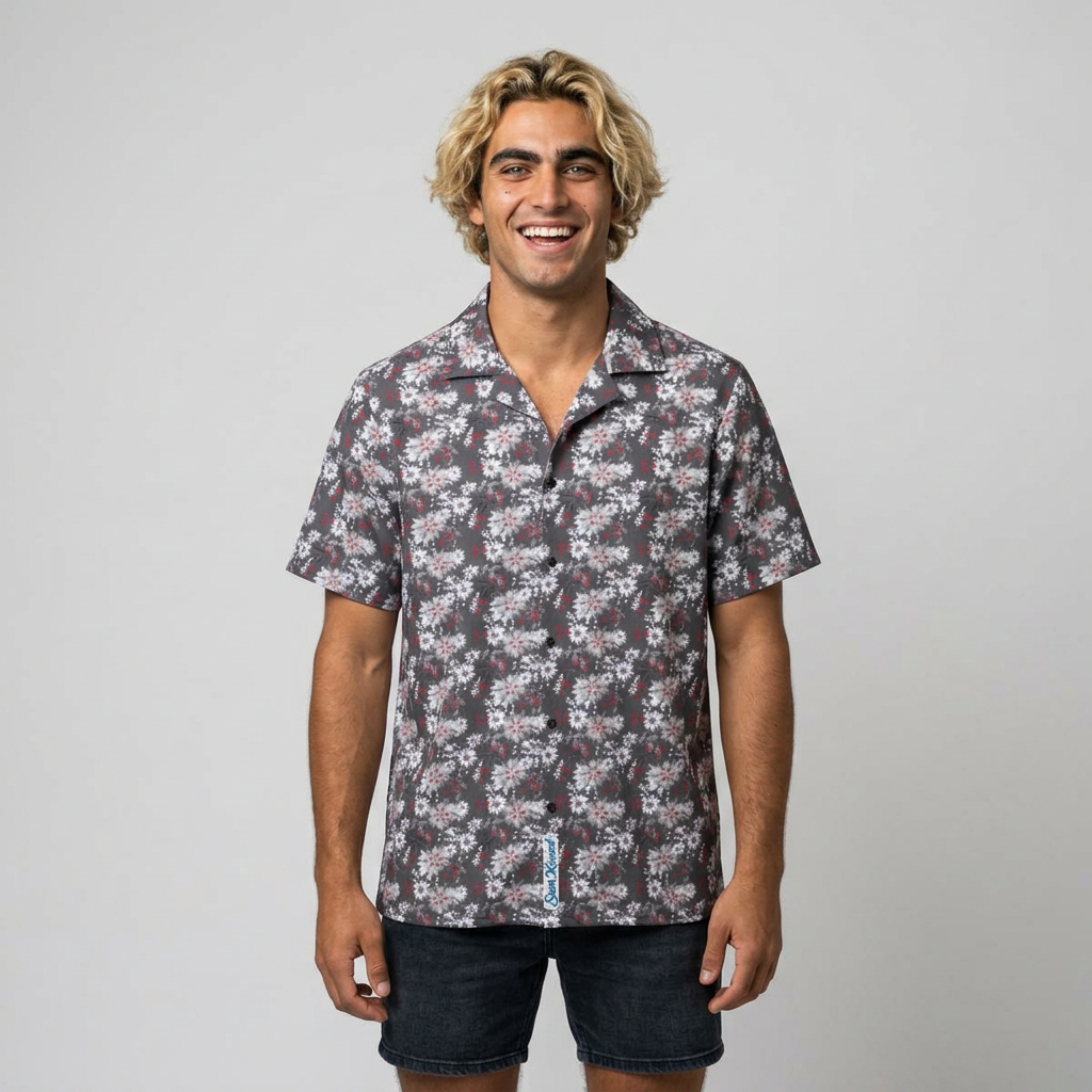 Grey Gardens Floral Hawaiian Shirt