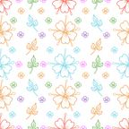 Orchid Outlines Mens Necktie