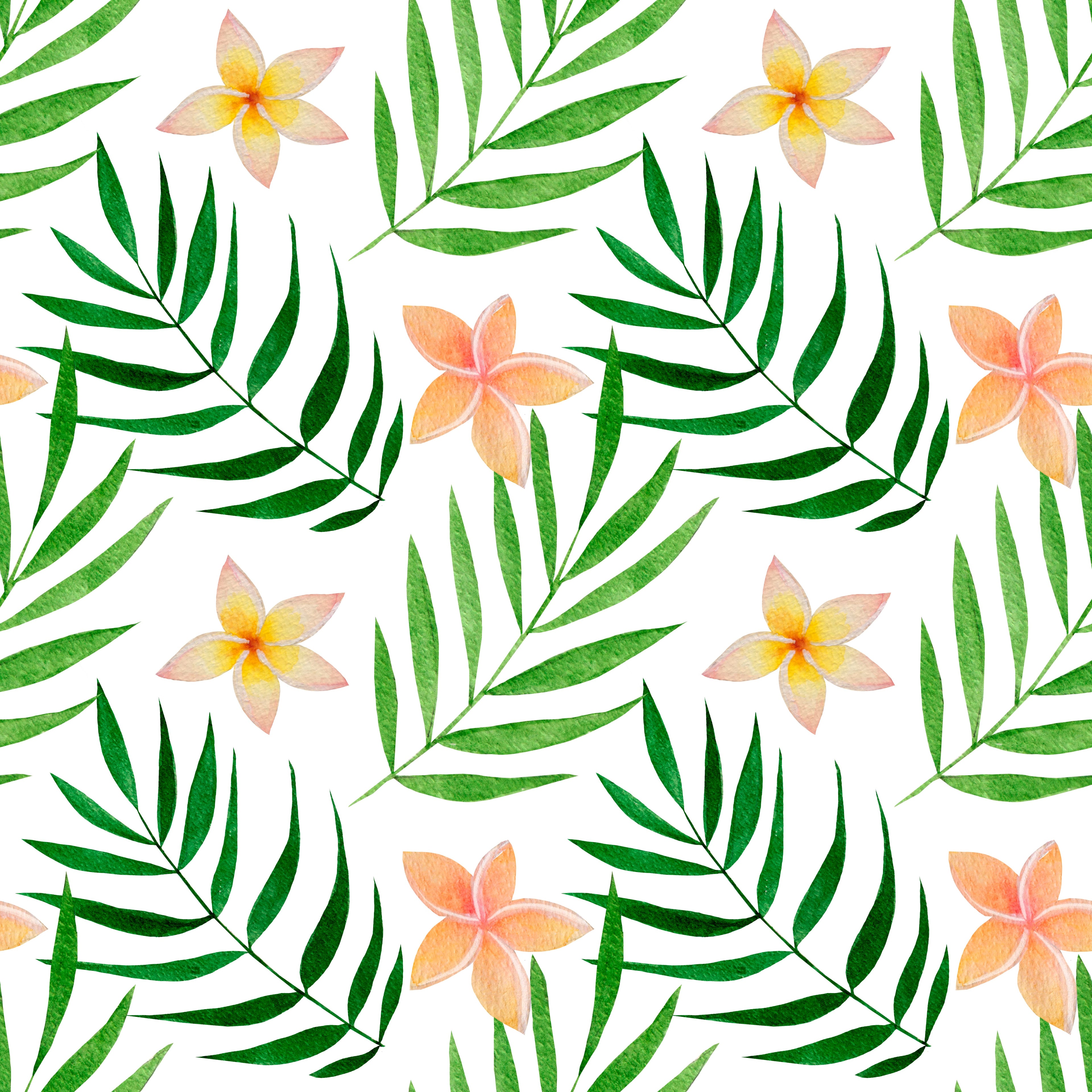Plumeria Flowers Hawaiian Shirt