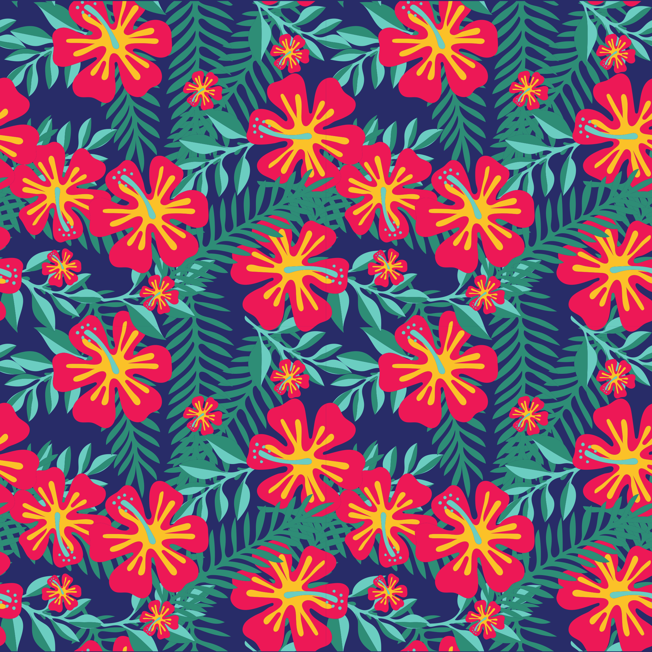 Tropical Jungle Floral Sundress