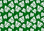 Monstera on Green Sundress
