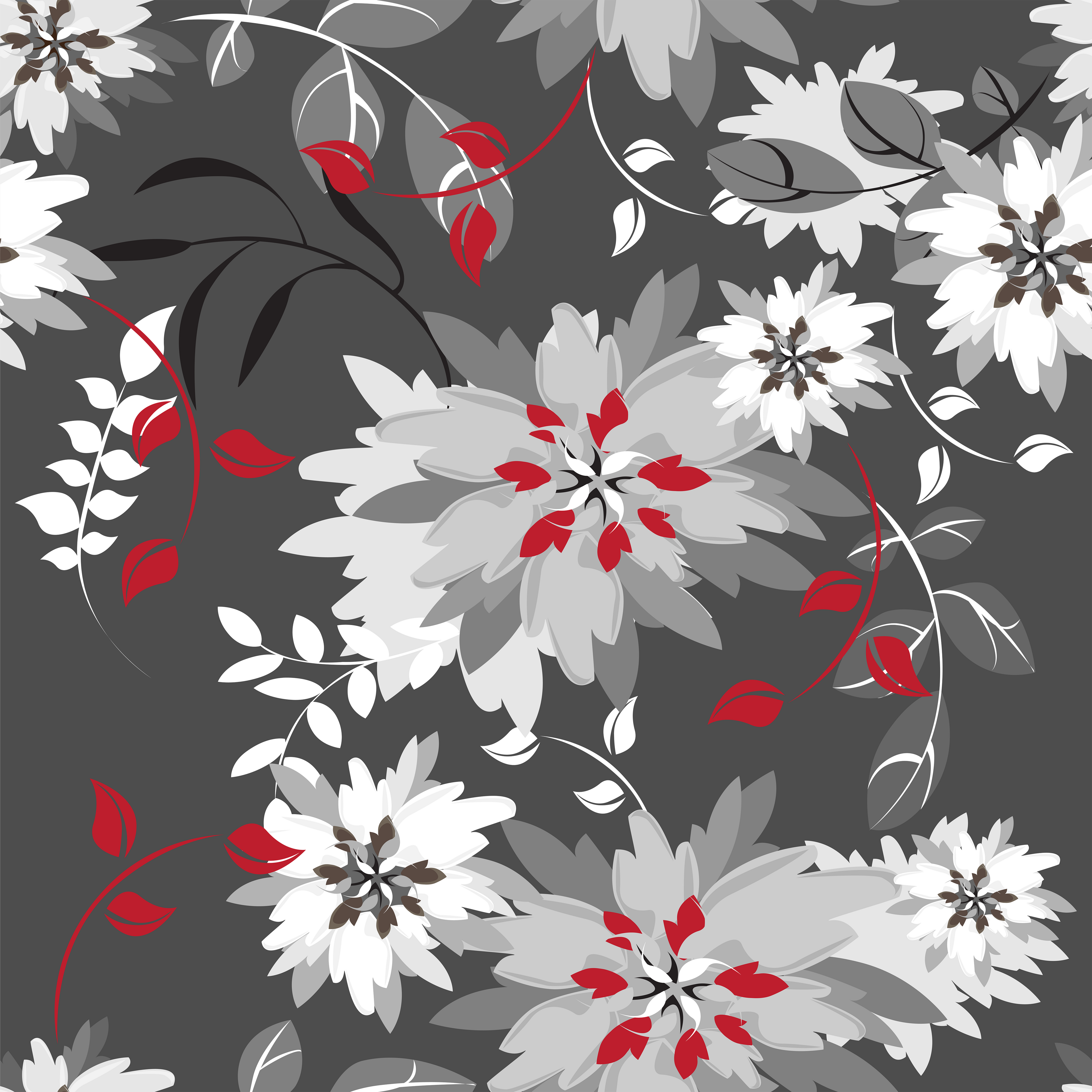 Grey Gardens Floral Leggings