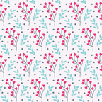 Tropical Flower Hearts Leggings