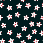 Flowering Daisies Floral Leggings